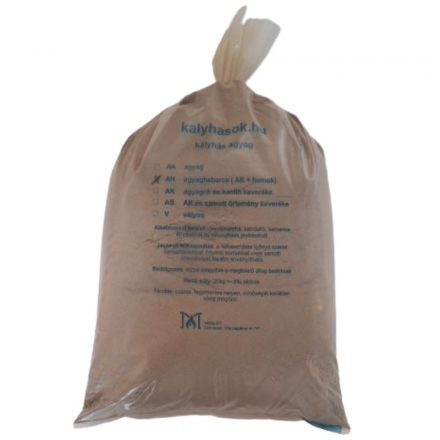 Kemenceépítő kaolinos agyaghabarcs KAH 20 kg/zsák 